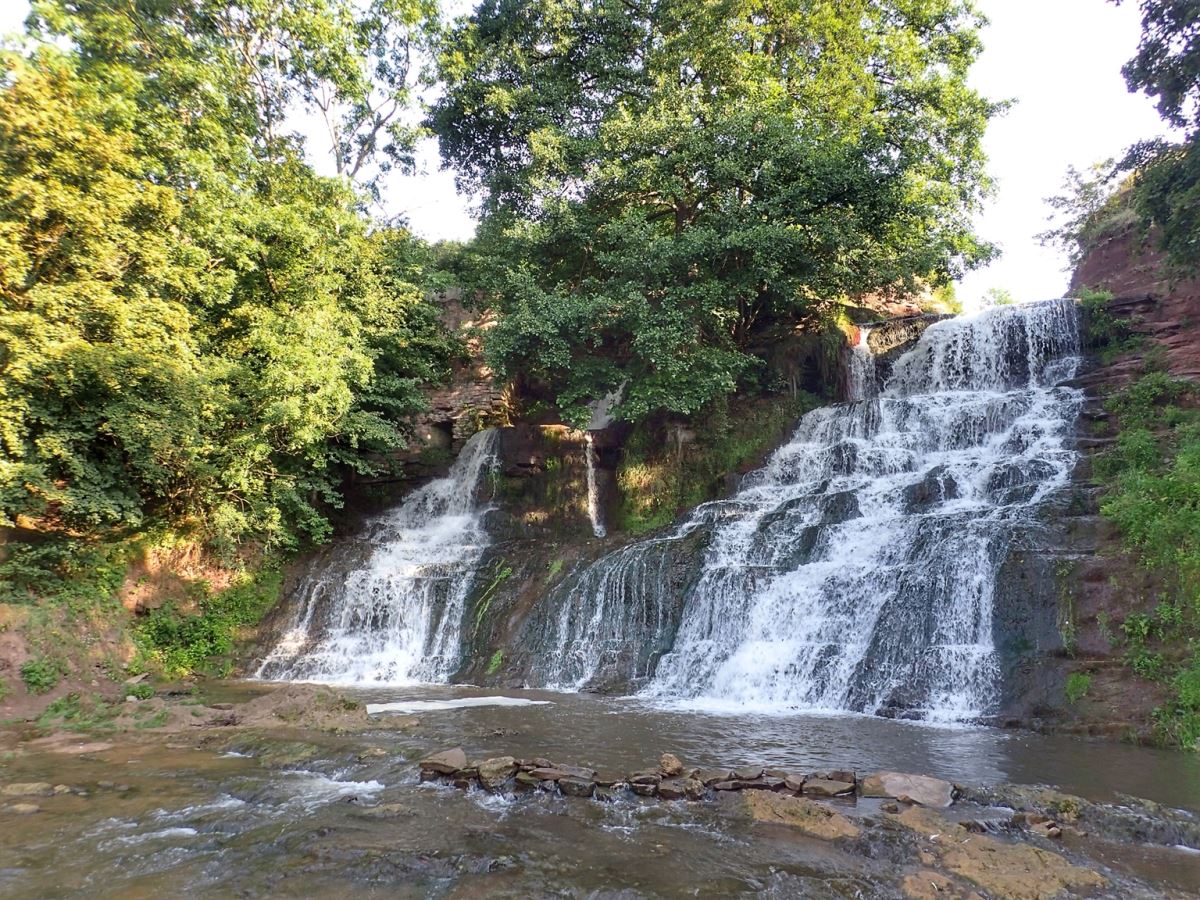Chervonograd Waterfall
