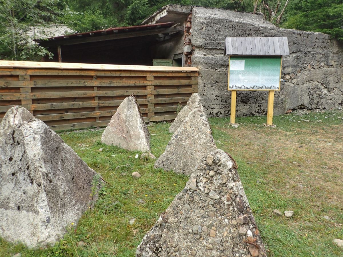 Bunker museum near Syniver