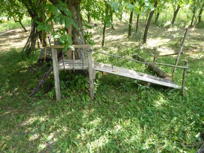 Staycation in the Ukrainian countryside – DIY playground almost for free