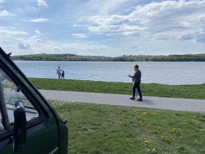 Driving through Europe during the COVID-19 pandemic